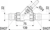 Antiriflusso Js, O.entl. Pressfitting, Dn20, Press22, Dvgw Anteprima dell’immagine prodotto 2