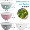 Runde Schüssel mit Deckel 5L, 4 Farben, vielseitig nutzbar, Produktbild-Vorschau 2