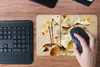 MuchoWow® Mauspad Mousepad Blumen - Weiß - Pflanzen - Produktbild-Vorschau 4