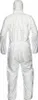 A white disposable protective suit is shown against a white background. Anteprima dell’immagine prodotto