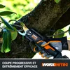 Sécateur sur batterie WORX WG330E, L.25 cm, 20 V Voir les images du produit 3