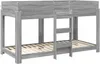 Maison Exclusive - Etagenbett für Kinder Graues Sonoma 90 x Produktbild-Vorschau 4