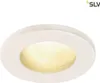A white recessed spotlight with a yellow light. Anteprima dell’immagine prodotto