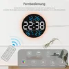 LED Digitale Wanduhr 25,5 cm, Fernbedienung, Digitalwecker, Produktbild-Vorschau 4