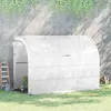 Outsunny Gewächshaus mit Regale, Fenster, winterfest Produktbild-Vorschau 2