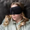 Maska na oči Intirilife v ČERNÉ barvě - ergonomická Náhled obrázku produktu 6