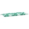 vidaXL Coussins de banc de jardin 2 pcs. Motif de feuilles Voir les images du produit 4
