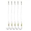 5Pcs Anti-Bite Edelstahl Draht Leader Angelgeräte Haken Produktbild-Vorschau 7