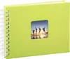 Hama Fine Art Spirale kiwi 24x17 50 pagine bianche 2114 Anteprima dell’immagine prodotto 2