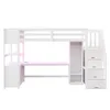 Flieks etagebed 90x200 cm met bureau en plank, Productafbeelding-voorbeeld 10