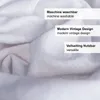 UnboxG kulatá ubrus, průměr 160 cm, bílá, s vzhledem lnu, Náhled obrázku produktu 2