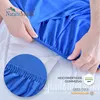 Sábana ajustable de microfibra, disponible en varios Vista previa de la imagen del producto 11