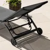 di volio Sonnenliege MEAPOL – grau, klappbare Gartenliege Produktbild-Vorschau 3