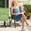 COSTWAY Chaises de jardin, set de 2, chaises de balcon avec Voir les images du produit 6