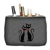 Wysokiej jakości kosmetyczka Bertoni SOLO 14x21cm - BLACK Podgląd zdjęcia produktu 4