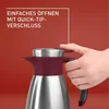 Emsa SOFT GRIP Isolierkanne 1,5 l weinrot N41205 3110601239 Podgląd zdjęcia produktu 5