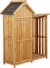 Armoire de jardin en bois avec range-bûches "Noé" - 136 x Voir les images du produit 1