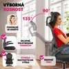 ergonomický tvar kancelářské židle tectake® Arges s Náhled obrázku produktu 4