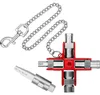 Universal-Schlüssel "Bau" 00 11 06 V01 (silber/rot, für Produktbild-Vorschau 9