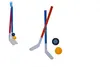 Bodenhockeyschläger 2pcs Plastik 72cm + Floorball + Puck Produktbild-Vorschau 1