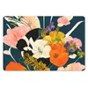 MuchoWow® Schreibtischunterlage Blumen - Vase - Malerei - Produktbild-Vorschau 1