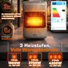 TRESKO® 4200 Watt chauffage à gaz gris incl. régulateur de Voir les images du produit 5