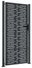 vidaXL Gartentor Anthrazit 100x175 cm Stahl Quadratisches Produktbild-Vorschau 1
