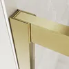 Cabina doccia SONNI 120 x 185 in oro spazzolato, porta Anteprima dell’immagine prodotto 10