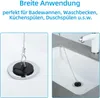 Frap Abflussstopfen 2 Pack Waschbeckenstöpsel,Ø 45.5 to 42 Produktbild-Vorschau 6