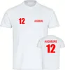 multifanshop Herren T-Shirt - Augsburg - Trikot Nummer 12, Produktbild-Vorschau 1
