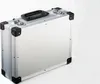 A silver briefcase with black accents is shown against a white background. Anteprima dell’immagine prodotto