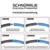 Hula-Hoop-Reifen 97 cm für Kinder & Erwachsene - Größe Produktbild-Vorschau 4