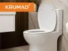 KRUMAD Toilettendeckel mit Absenkautomatik - WC Sitz aus Produktbild-Vorschau 2