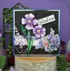 Stanzschablone - Yvonne Creations - Very Purple - Blumen Produktbild-Vorschau 2