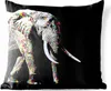 MuchoWow® Outdoor Kissen - Elefant - Tiere - Farben - 50x50 Produktbild-Vorschau 1