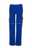 Planam Bundhose Basalt Gr. 24 kornblau/rot Produktbild-Vorschau 1