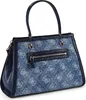 GUESS Handtasche DOVIE Satchel Denim Logo Produktbild-Vorschau 10