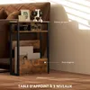 HOMCOM Table d'appoint, table de chevet, bout de canapé, Voir les images du produit 3