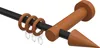 Interdeco Gardinenstange / Vorhangstange Schwarz / Produktbild-Vorschau 1