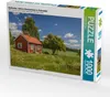 CALVENDO Puzzle Idyllisches, kleines Sommerhaus in Schweden Produktbild-Vorschau 1