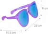 12x Partybrille, blaue XXL-Gläser, Kostümzubehör, Karneval, Produktbild-Vorschau 3