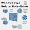 Woodweaver | Holzregal 28 Fächer | 45x40x3,5cm | Blau | Produktbild-Vorschau 8
