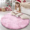 Měkký, huňatý koberec, průměr 120 cm - lze prát a má Náhled obrázku produktu 1