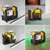 Laserová vodováha – 3D, 12 čar, 360° – 360° vertikálně – Náhled obrázku produktu 7