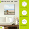 ARTland Leinwandbild Sonniger Morgen V Größe: 100x100 cm Produktbild-Vorschau 2