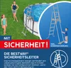 Schůdky Flowclear pro nadzemní bazény 132 cm Náhled obrázku produktu 3