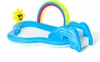 Bestway Aufblasbarer Pool Regenbogen Spielplatz 257x145x91 Produktbild-Vorschau 1