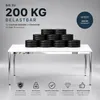 Schreibtisch / Konferenztisch VERSEE VST1 180x90 cm Weiß – Produktbild-Vorschau 3