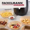 Fackelmann Backpapier für Heißluftfritteuse, 20 cm eckig, Produktbild-Vorschau 8