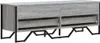 vidaXL TV-Schrank Grau Sonoma 122x34x41 cm Holzwerkstoff Produktbild-Vorschau 6